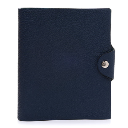 Hermes Togo Ulysse PM Notebook Cover Bleu de Prusse 1 of 9