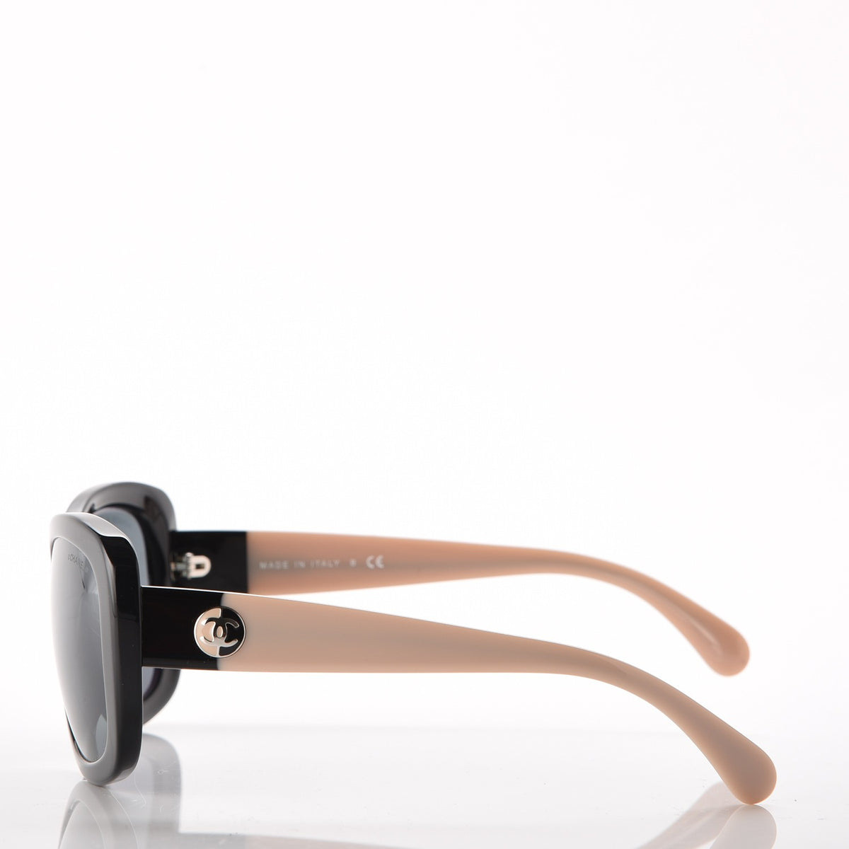 Chanel CC Sunglasses 5322-A Black Beige 3 of 8