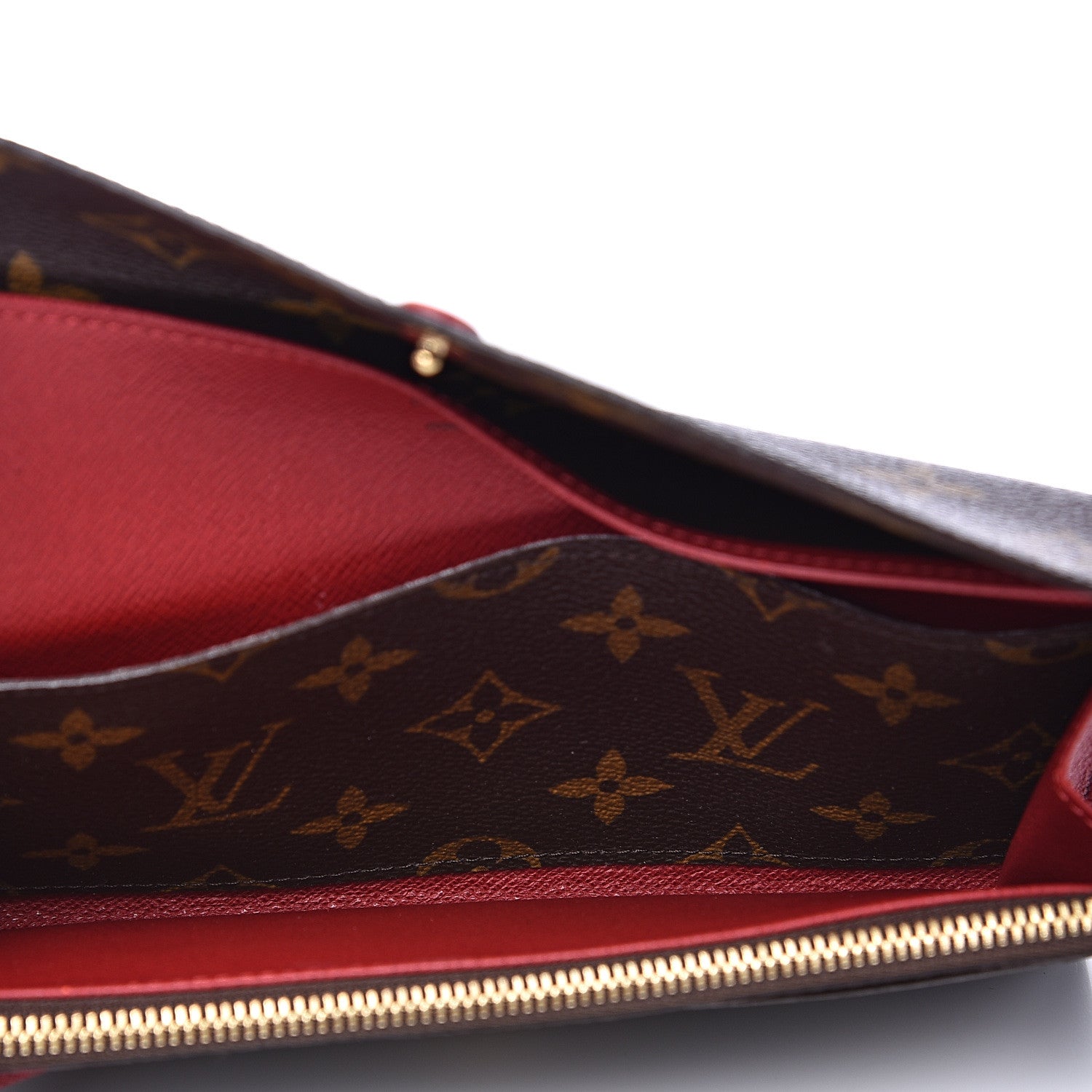 Louis Vuitton Monogram Emilie Wallet Fuchsia 4 of 8