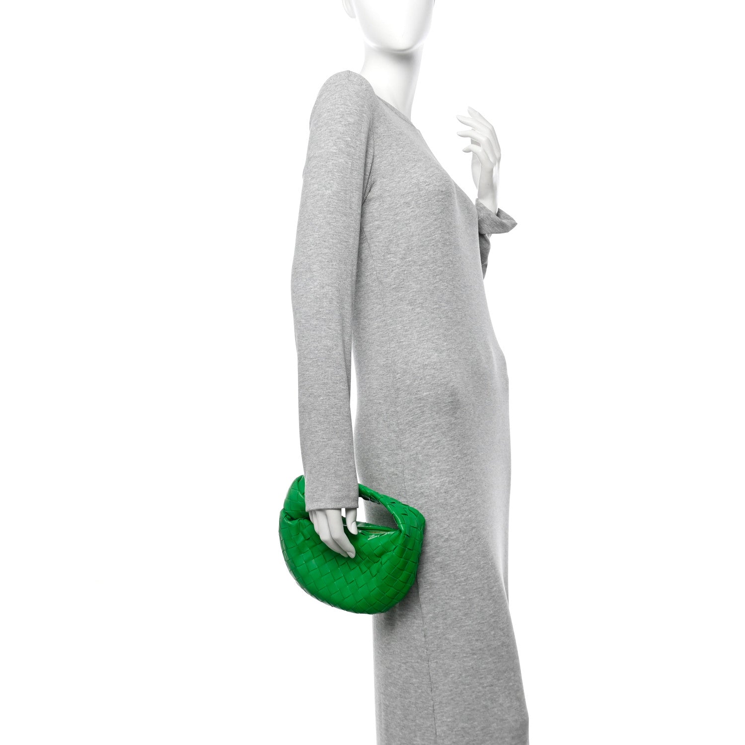 Bottega Veneta Nappa Intrecciato Mini Jodie Parakeet 2 of 9