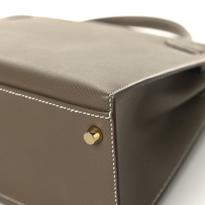 Hermes Epsom Kelly Sellier 32 Etoupe 12 of 13