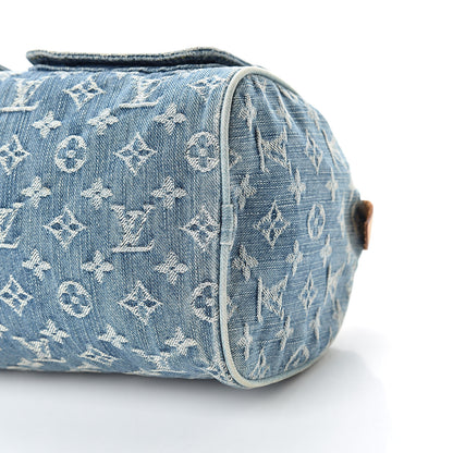 Louis Vuitton Monogram Denim Neo Speedy Blue 10 of 13