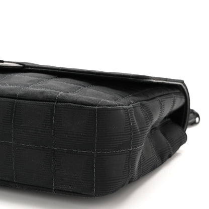 Chanel Nylon Medium Travel Flap Black 9 of 9