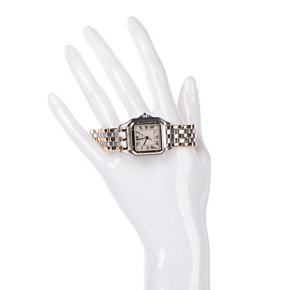 Cartier Stainless Steel 18K Yellow Gold 27mm Panthere Quartz Watch 2 of 7