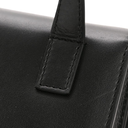 Dolce & Gabbana Calfskin 3.5 Flap Top Handle Bag Black 13 of 14