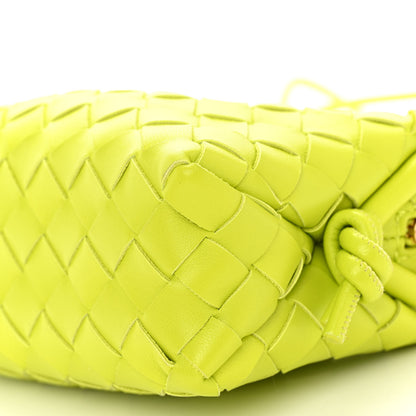 Bottega Veneta Nappa Intrecciato Mini Loop Camera Bag Acid Kiwi 9 of 9