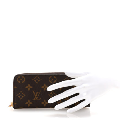 Louis Vuitton Monogram Clemence Wallet Rose Ballerine 2 of 6