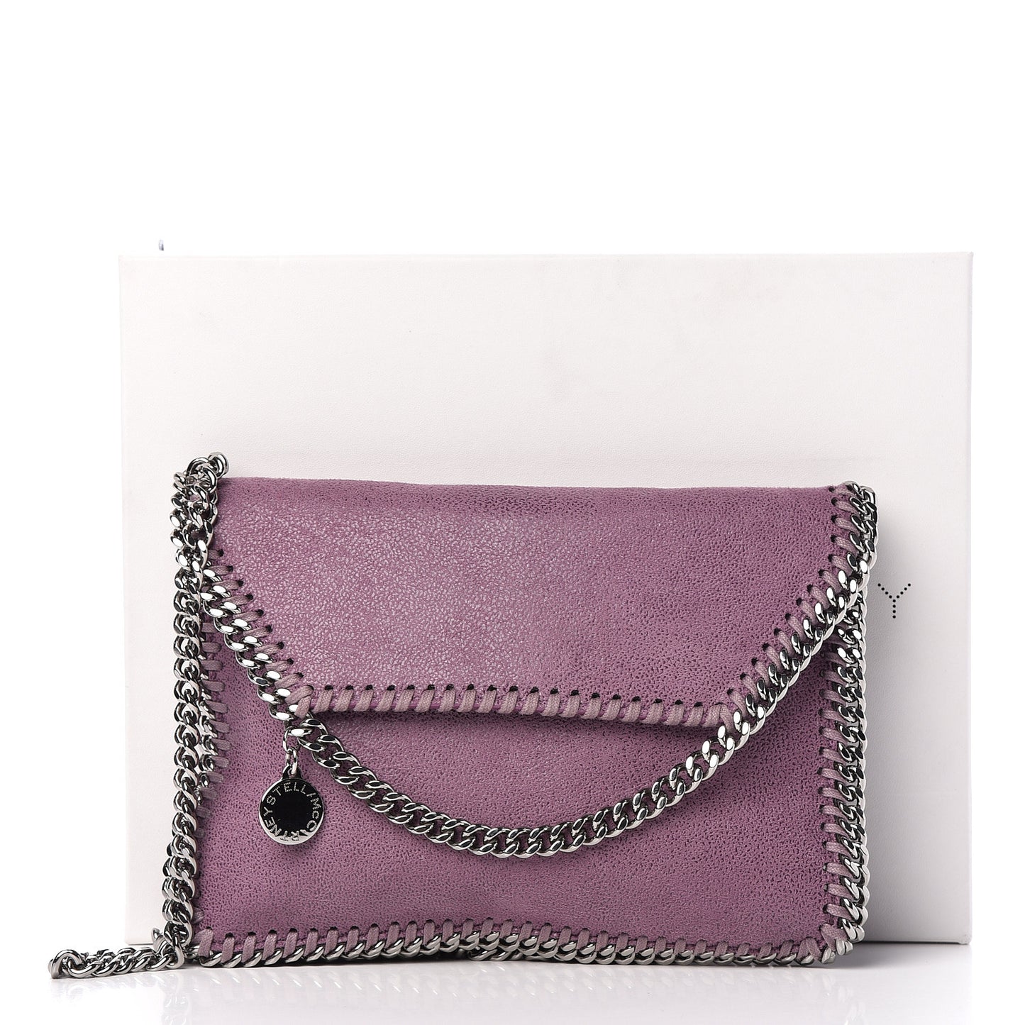 Shaggy Deer Falabella Mini Crossbody Bag Purple