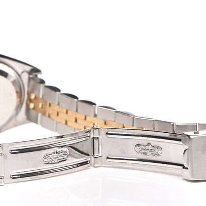Rolex Stainless Steel 18K Yellow Gold 26mm Oyster Perpetual Datejust Watch Champagne 69173 6 of 7