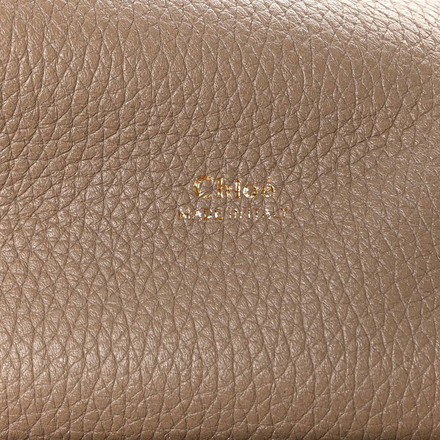 Chloe Shiny Grained Calfskin Medium Aby Day Shoulder Bag Motty Grey 7 of 11