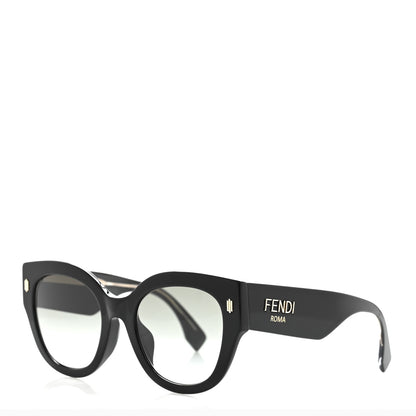 Fendi Acetate Fendi Roma Sunglasses FF 0457/G/S Black 1 of 7