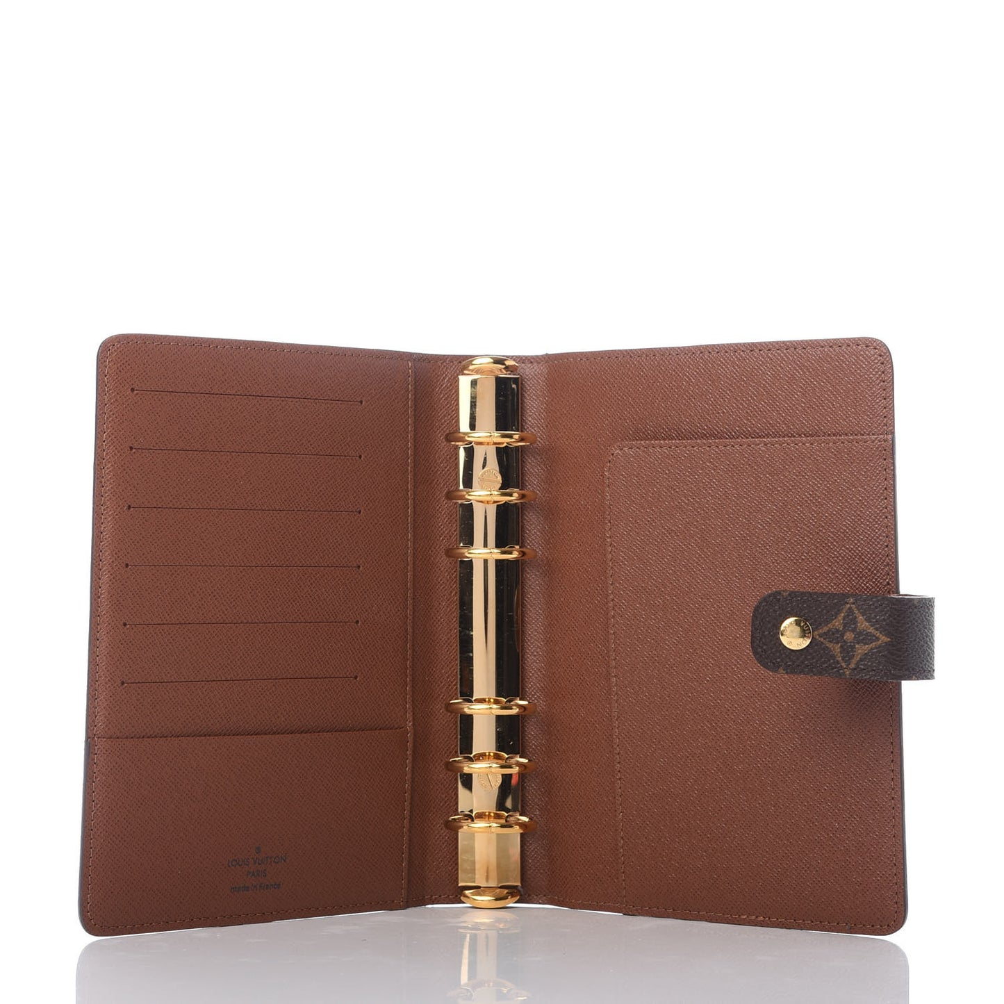 Monogram Medium Ring Agenda Cover