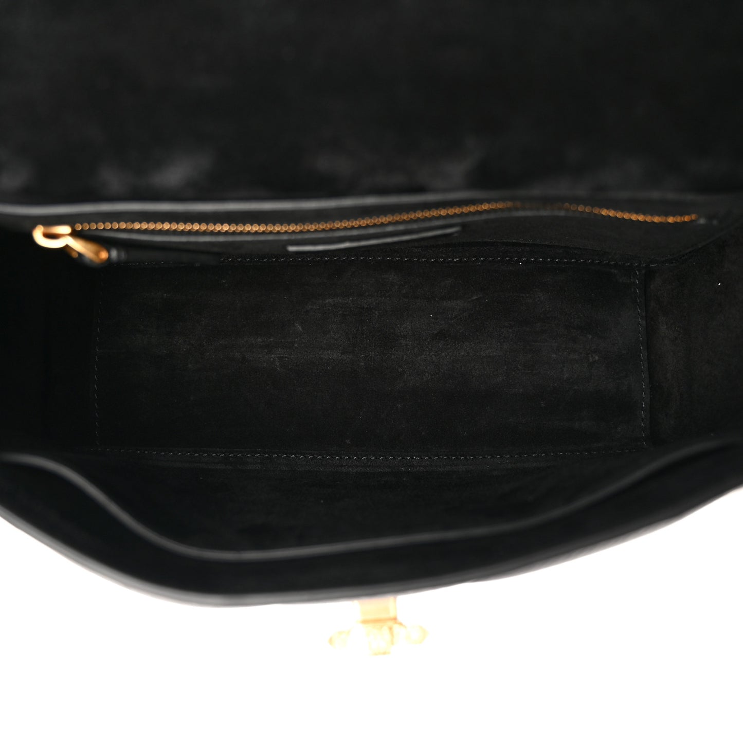 Grained Calfskin Medium Roman Stud Shoulder Bag Black