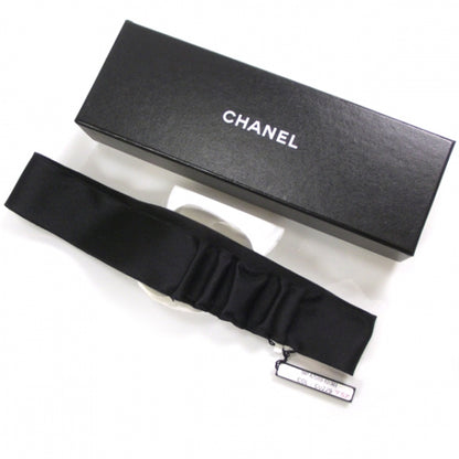 Chanel Camellia Hair Band Black 2 of 4