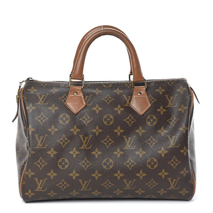 Louis Vuitton Monogram French Company Speedy 30 1 of 8