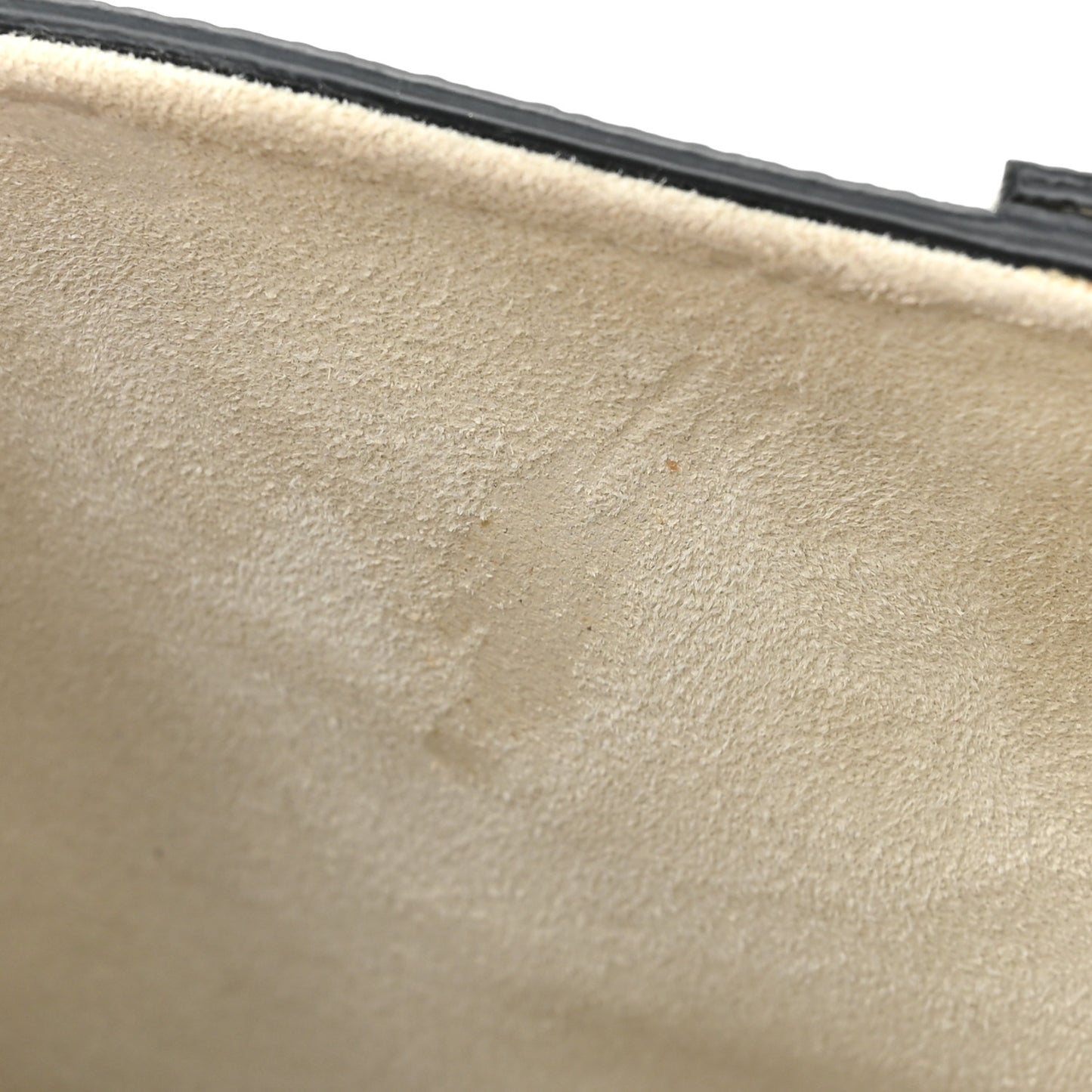 Grained Calfskin Saddle Bag With Strap Latte