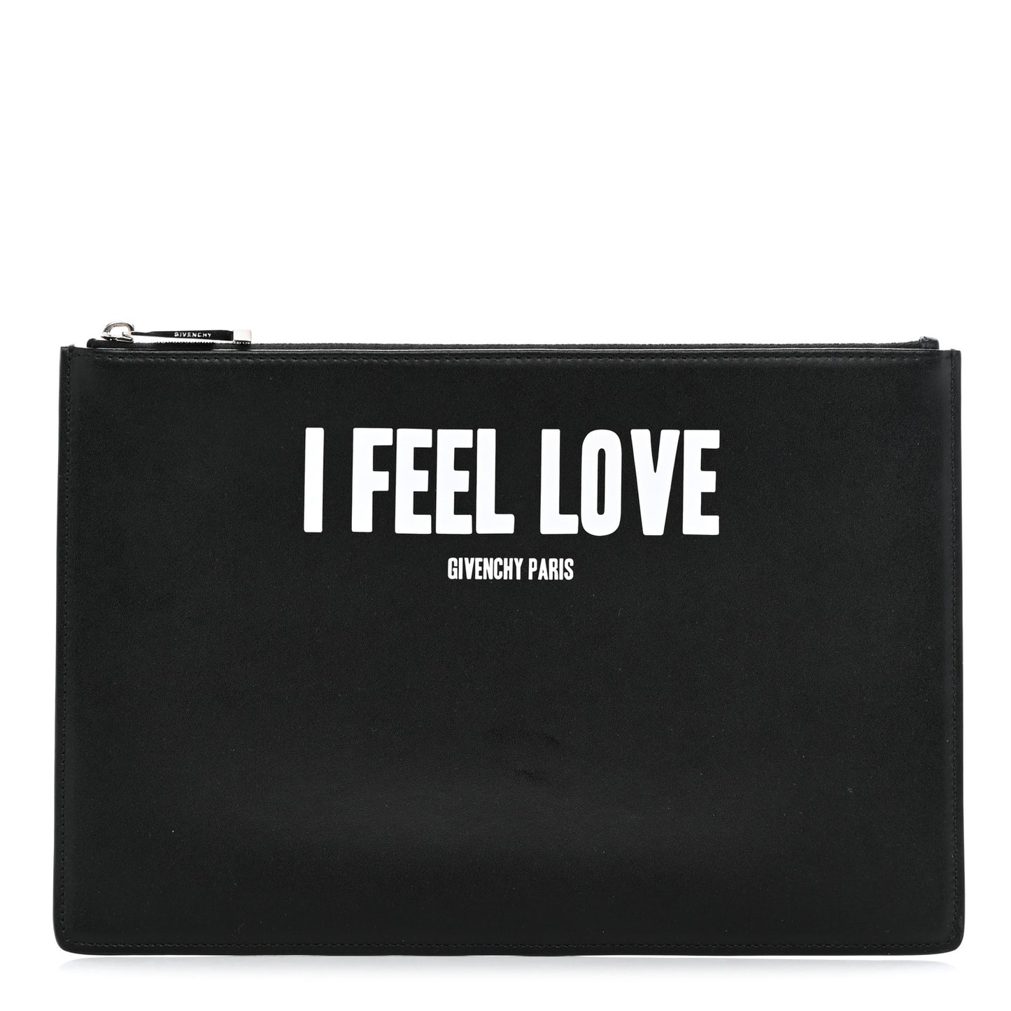 Calfskin I Feel Love Medium Pouch Black