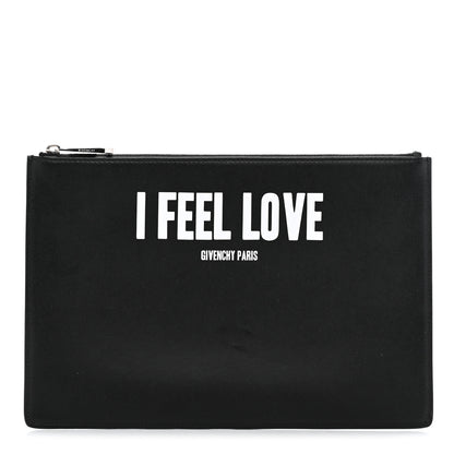 Givenchy Calfskin I Feel Love Medium Pouch Black 1 of 8
