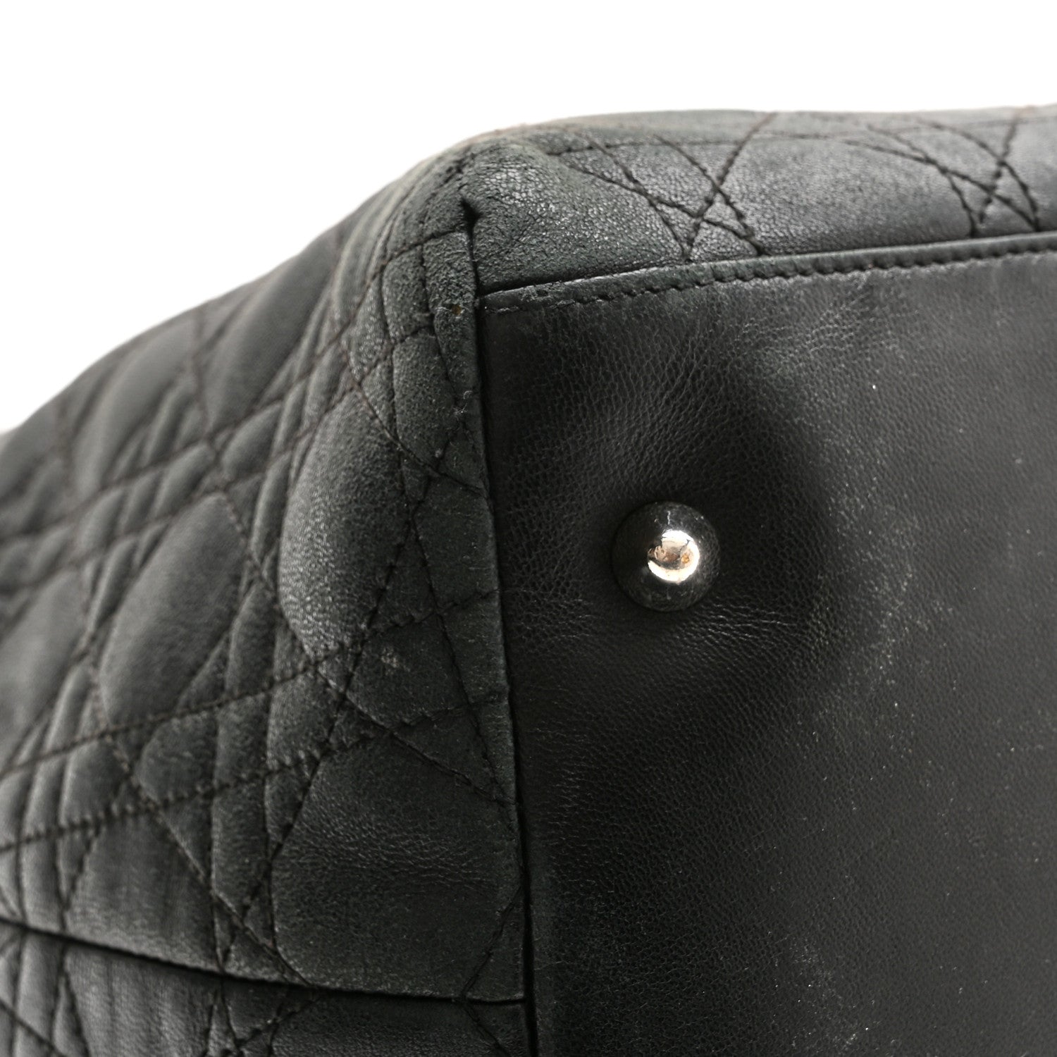 Christian Dior Lambskin Cannage Medium Soft Lady Dior Black 15 of 21