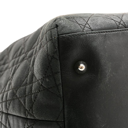 Christian Dior Lambskin Cannage Medium Soft Lady Dior Black 15 of 21