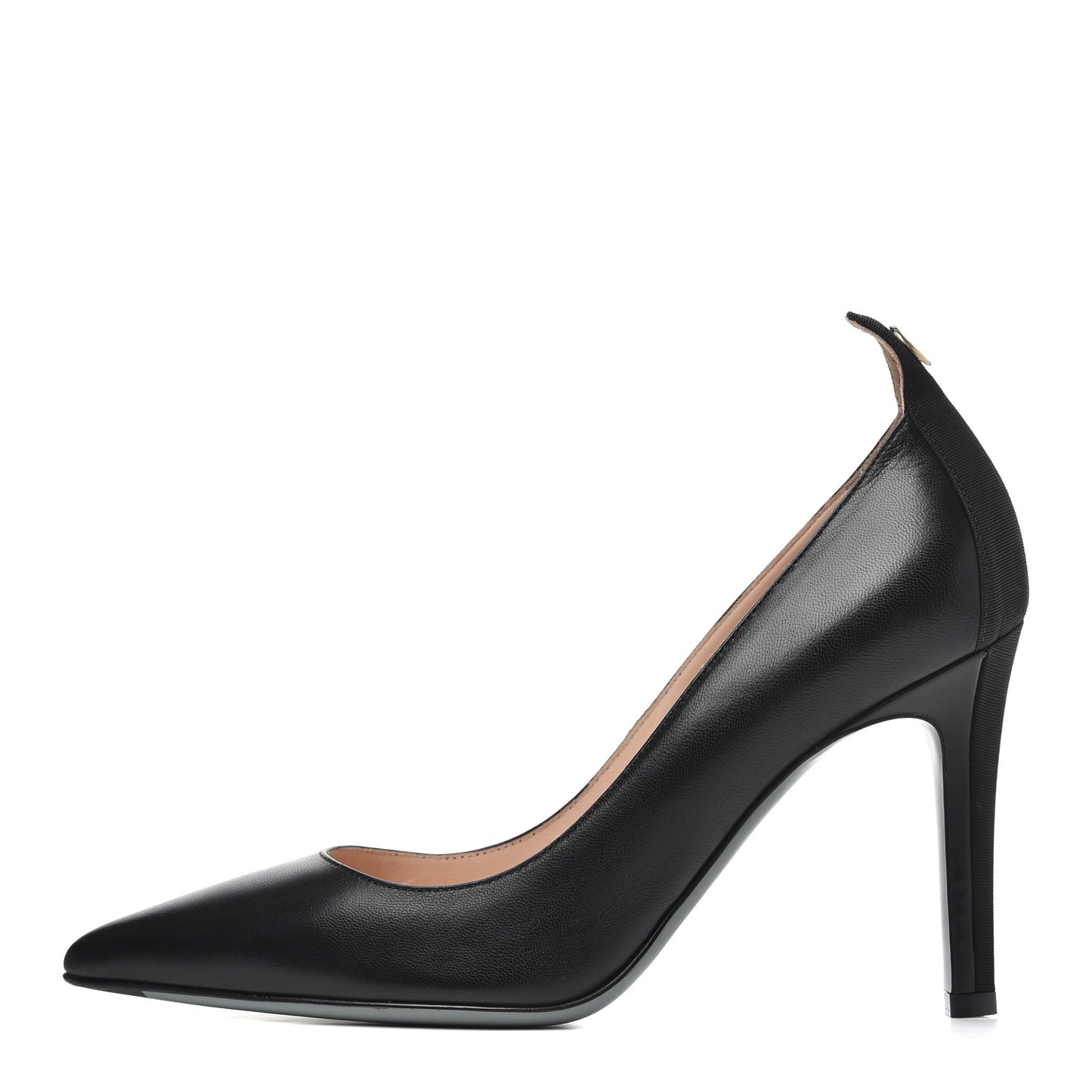 Calfskin Grosgrain Pumps 39 Black