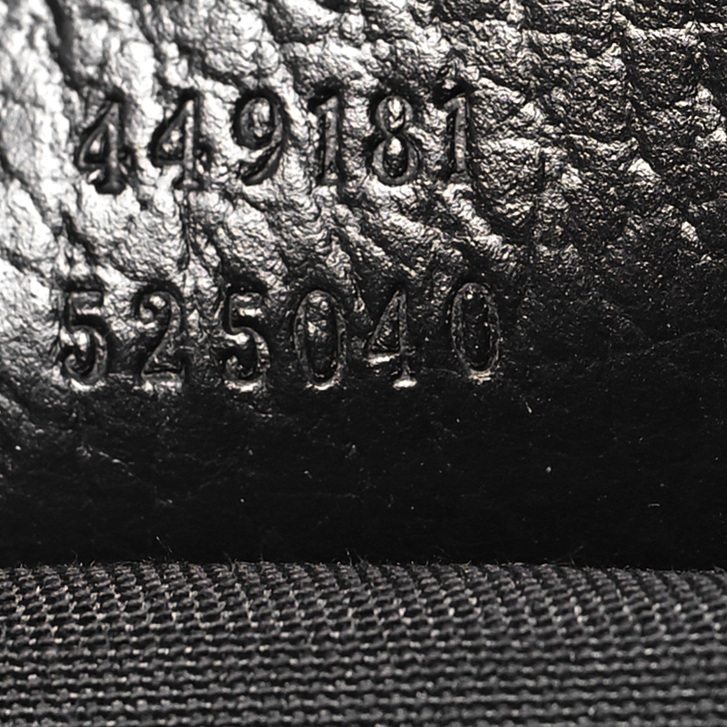 Gucci Nylon Monogram Slim Backpack Black 7 of 10