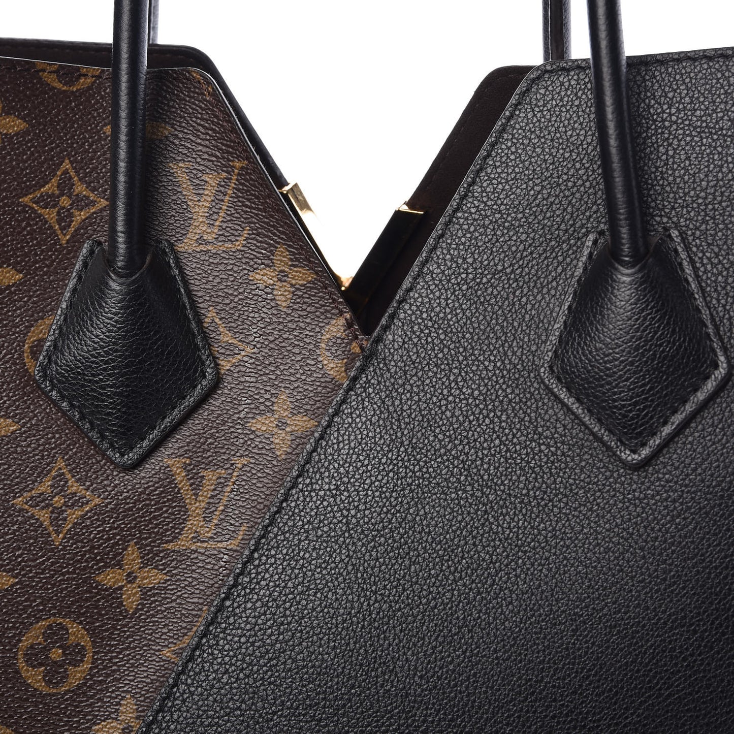 Calfskin Monogram Kimono Tote Black