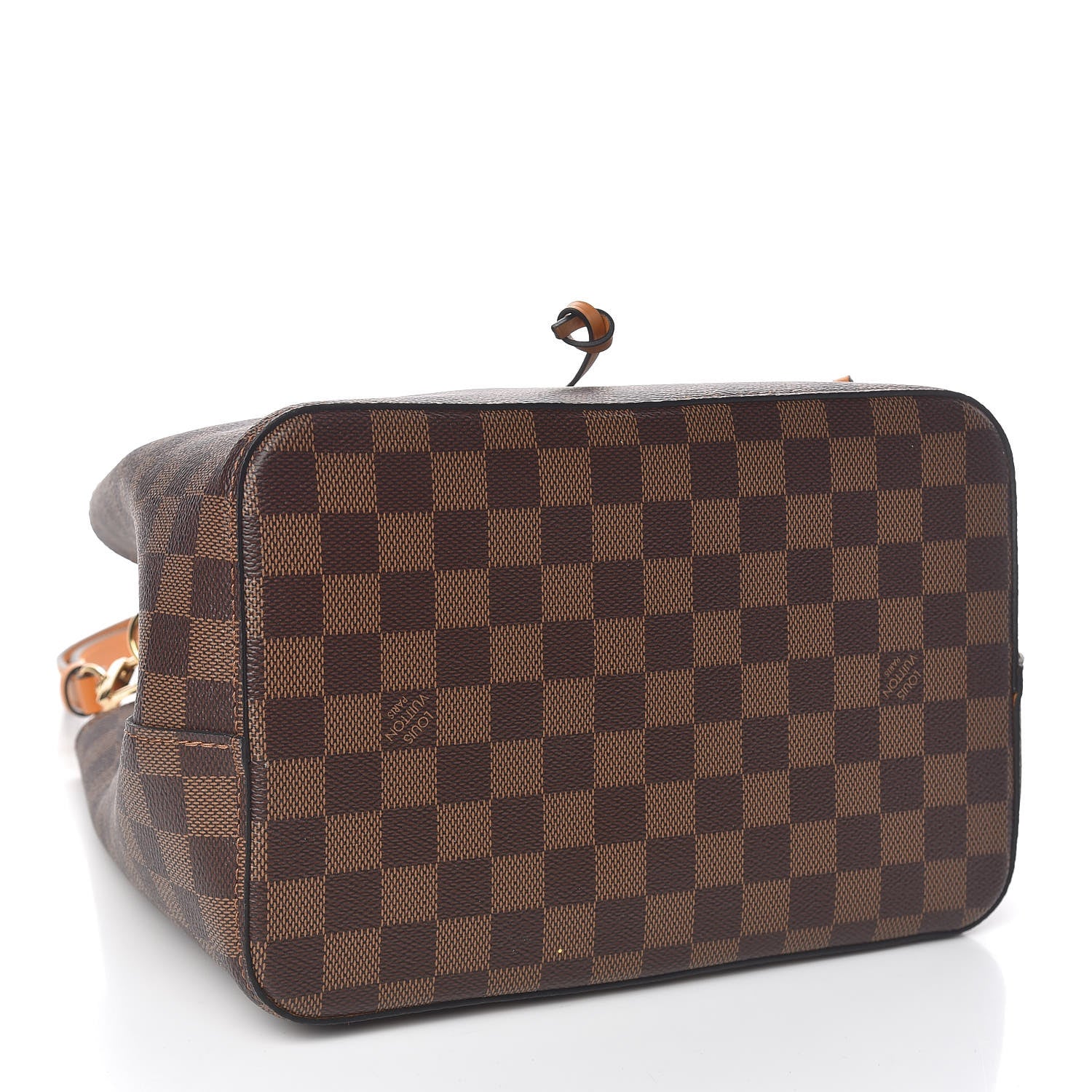 Louis Vuitton Damier Ebene Neonoe MM Safran 4 of 10