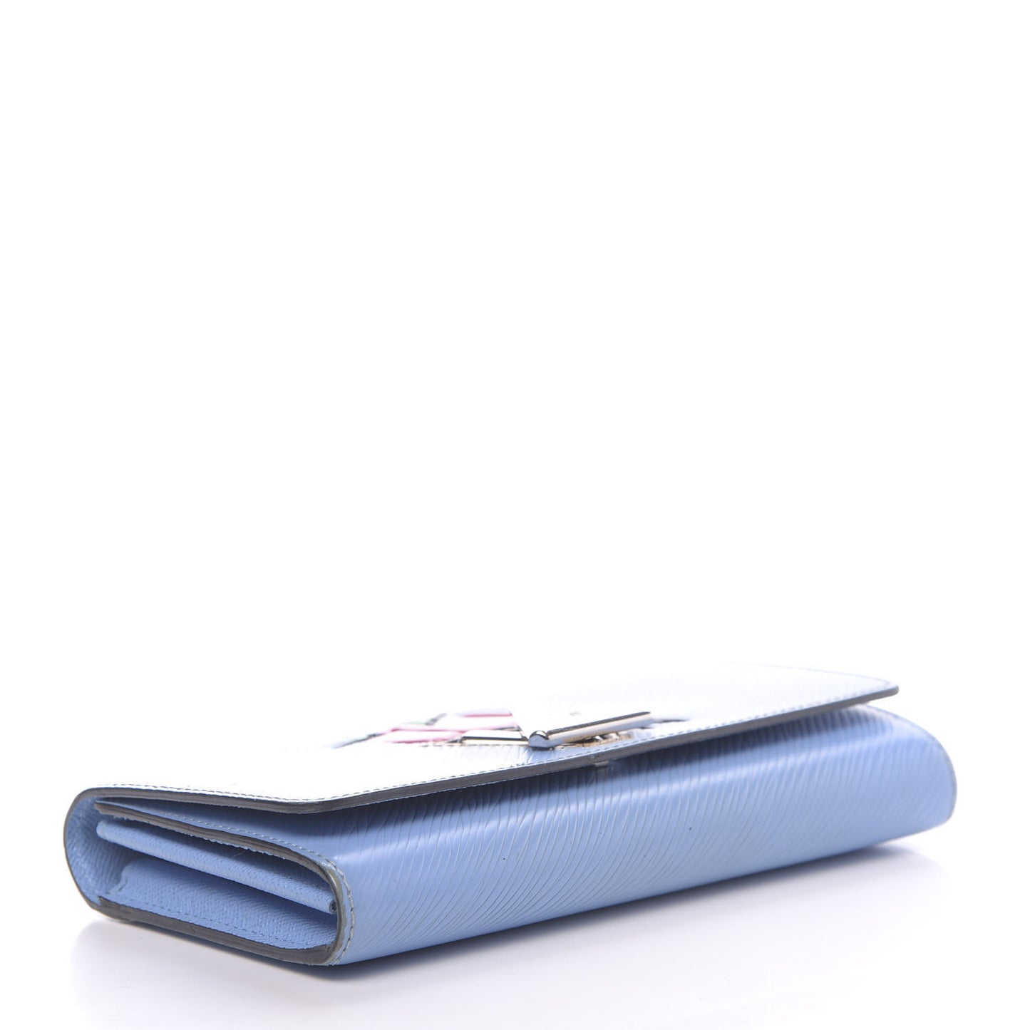 Epi Tropical Birds Twist Wallet Bleuet