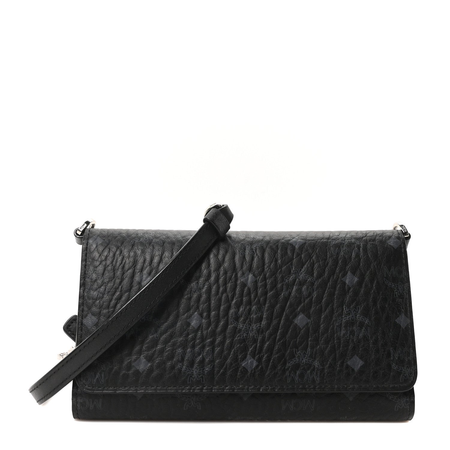 MCM Visetos Wallet On Chain Black 1 of 10