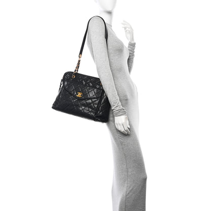Chanel Caviar Quilted Flap Shoulder Bag Black 2 of 10