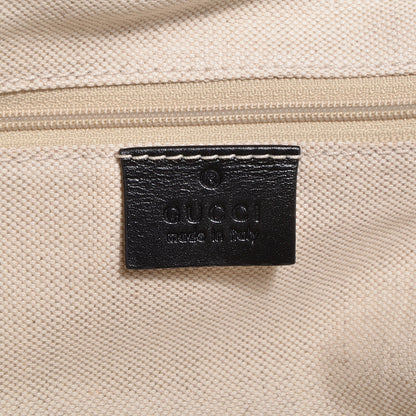 Gucci Monogram Medium Sukey Tote Black 6 of 7