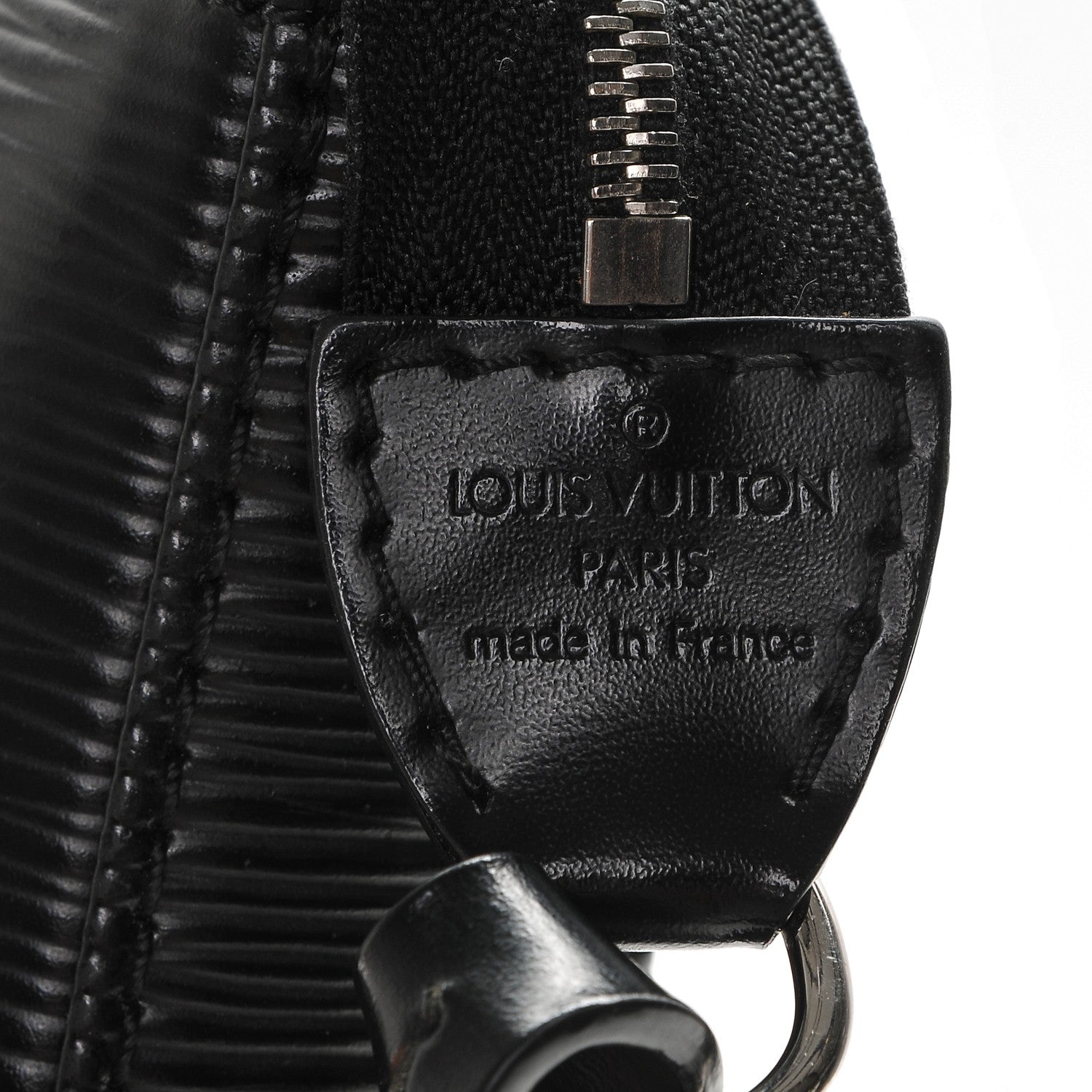 Louis Vuitton Epi Pochette Accessories NM Black 5 of 8
