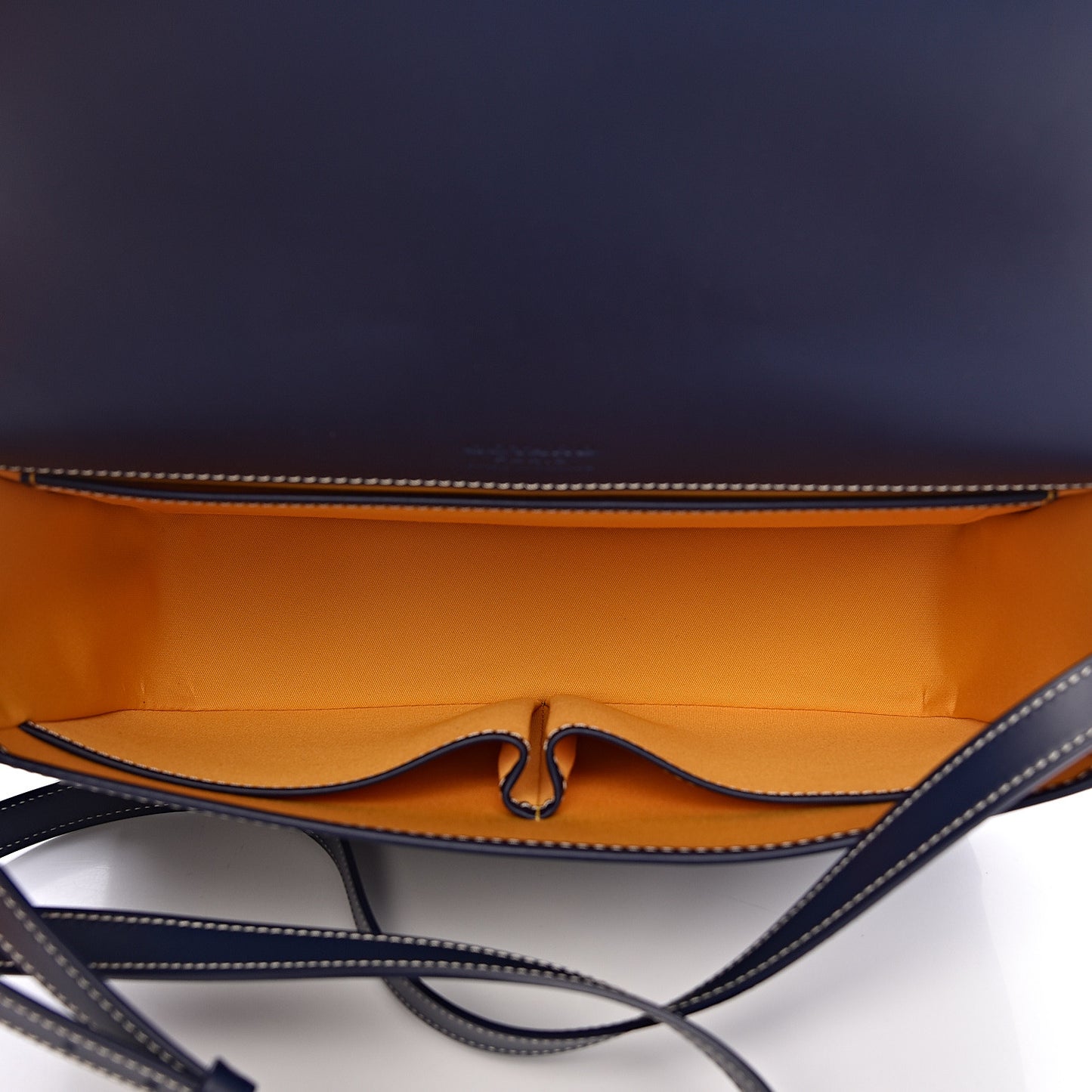Goyardine Belvedere II MM Messenger Bag Navy