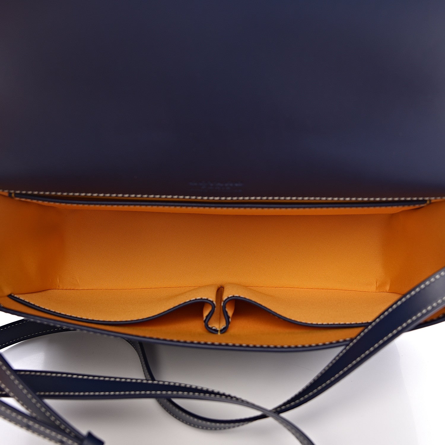 Goyard Goyardine Belvedere II MM Messenger Bag Navy 5 of 10