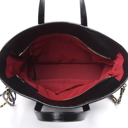 Chanel Calfskin Quilted Large Gabrielle Shopping Tote Black 6 of 11