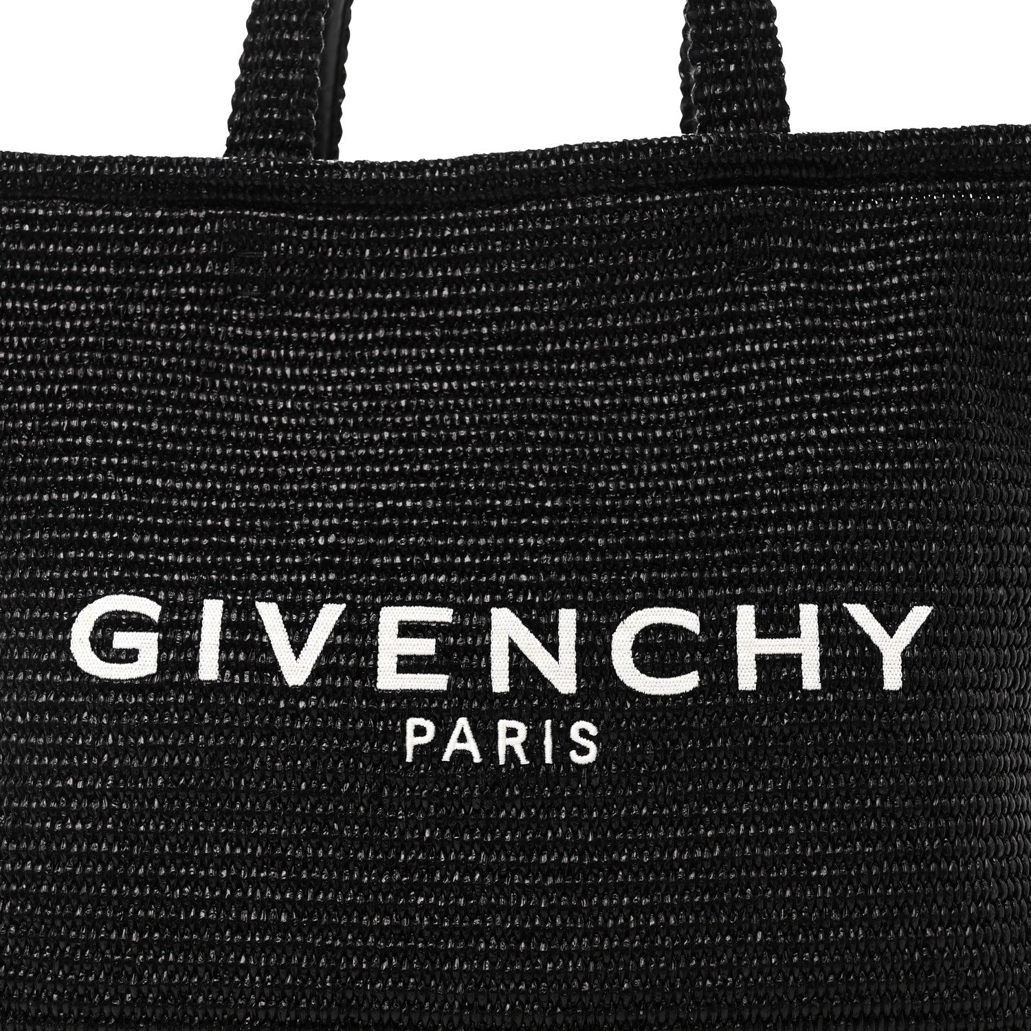 Givenchy Raffia Medium G Tote Black 8 of 10