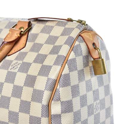 Louis Vuitton Damier Azur Speedy 30 13 of 17