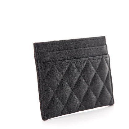 Chanel Caviar Quilted Boy Card Holder Black 2 of 10