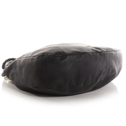 Jimmy Choo Leather Sky Hobo Black 3 of 7