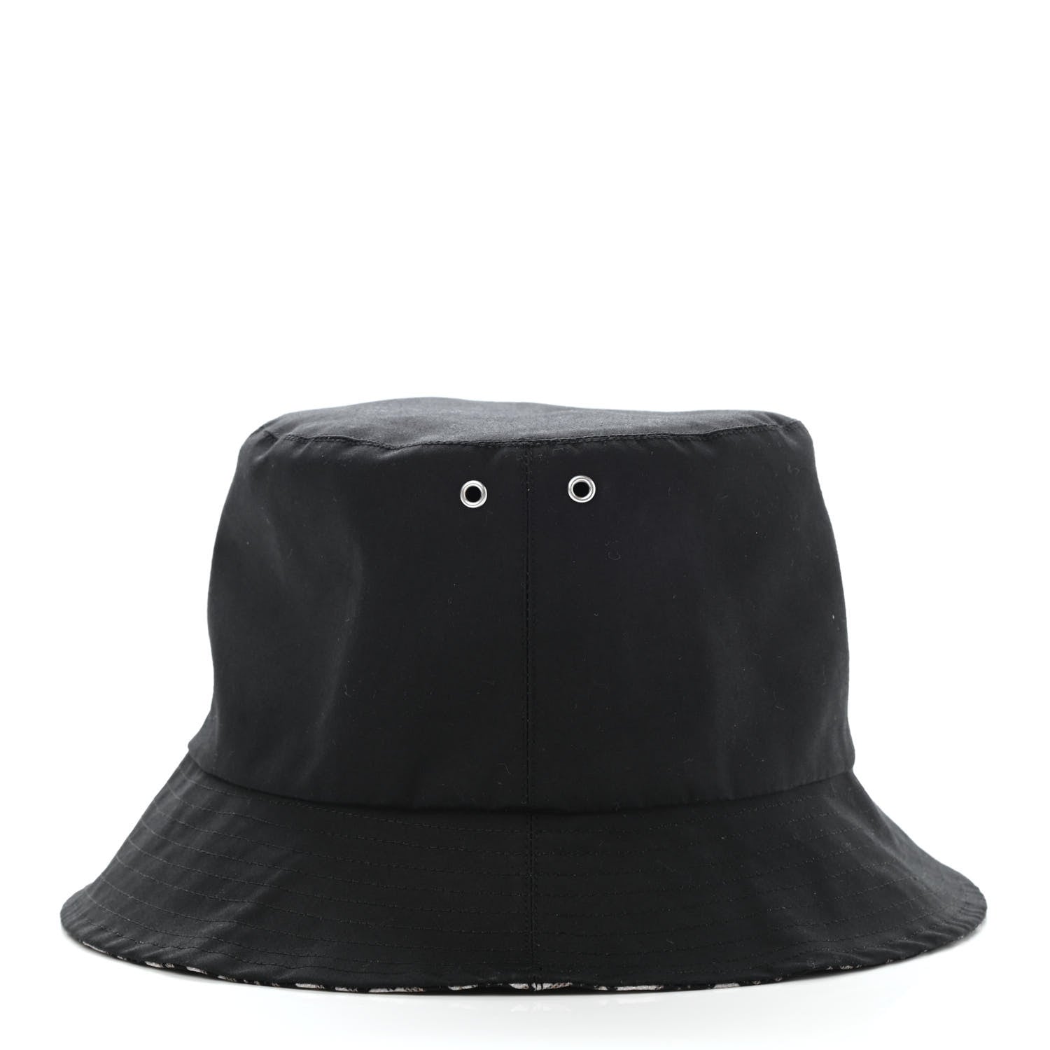 Christian Dior Oblique Reversible Teddy-D Brim Bucket Hat 58 Black 12 of 15