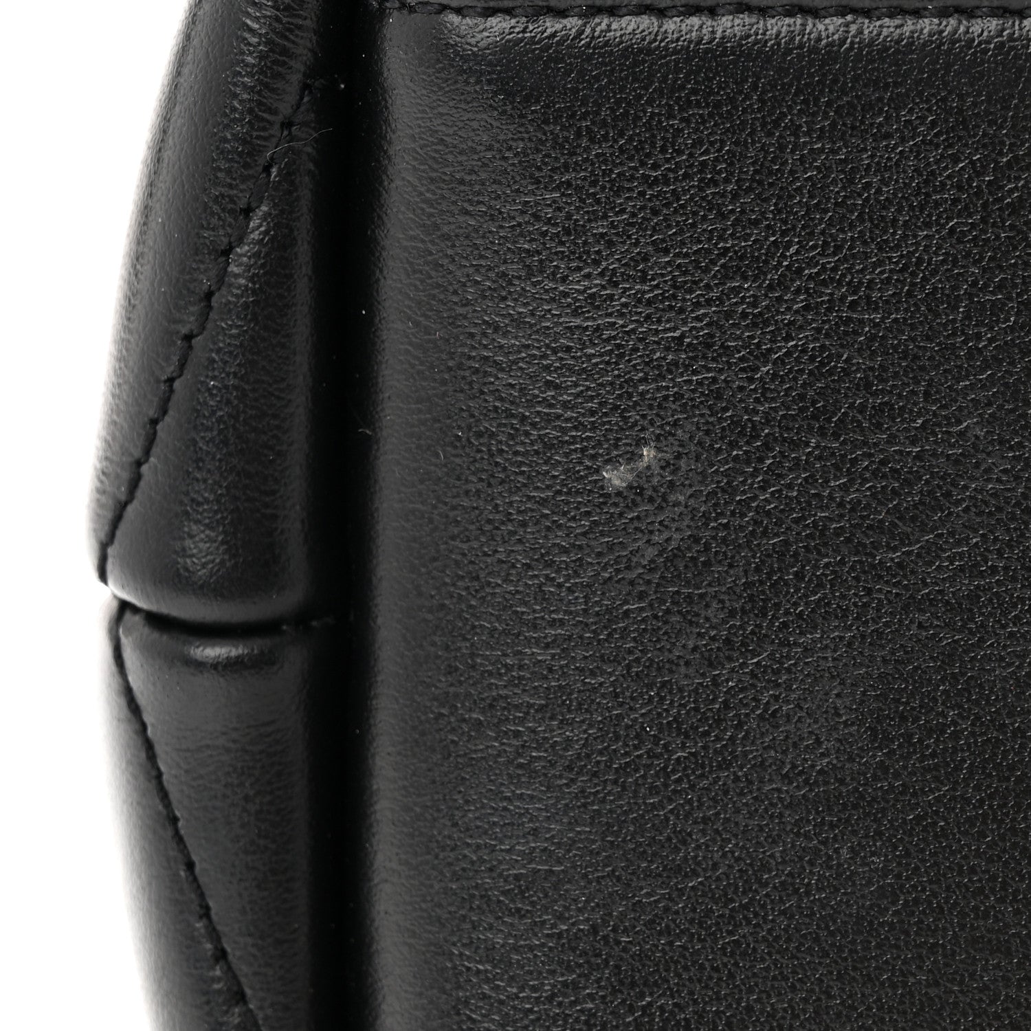 Saint Laurent Calfskin Y Quilted Monogram Small Loulou Shopper Black 12 of 13