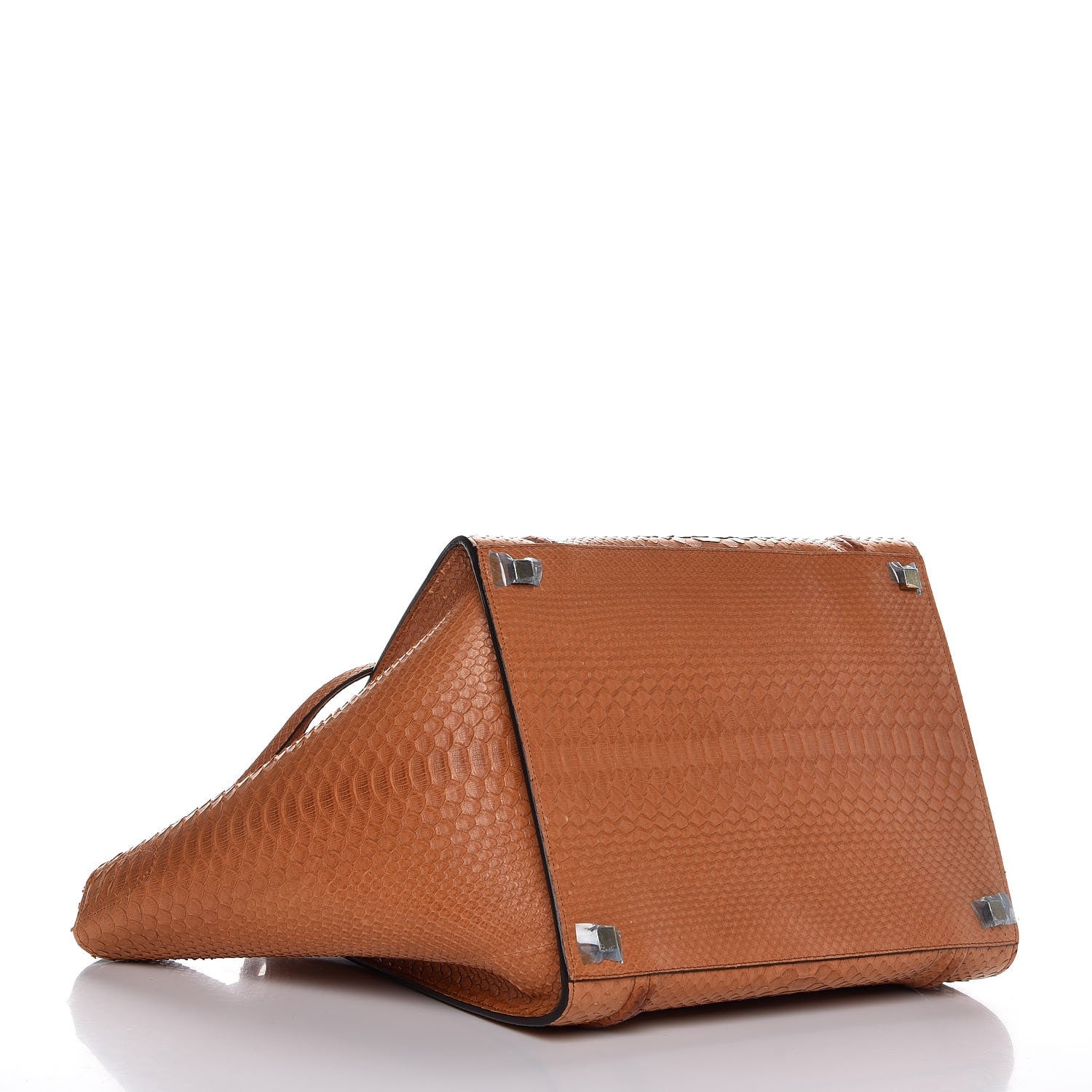 Celine Python Medium Phantom Luggage Light Copper 4 of 7