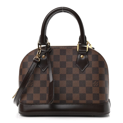 Louis Vuitton Damier Ebene Alma BB 1 of 9
