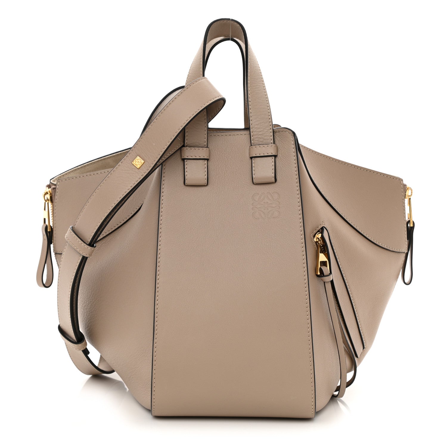 Loewe Calfskin Medium Hammock Shoulder Bag Sand 1 of 12