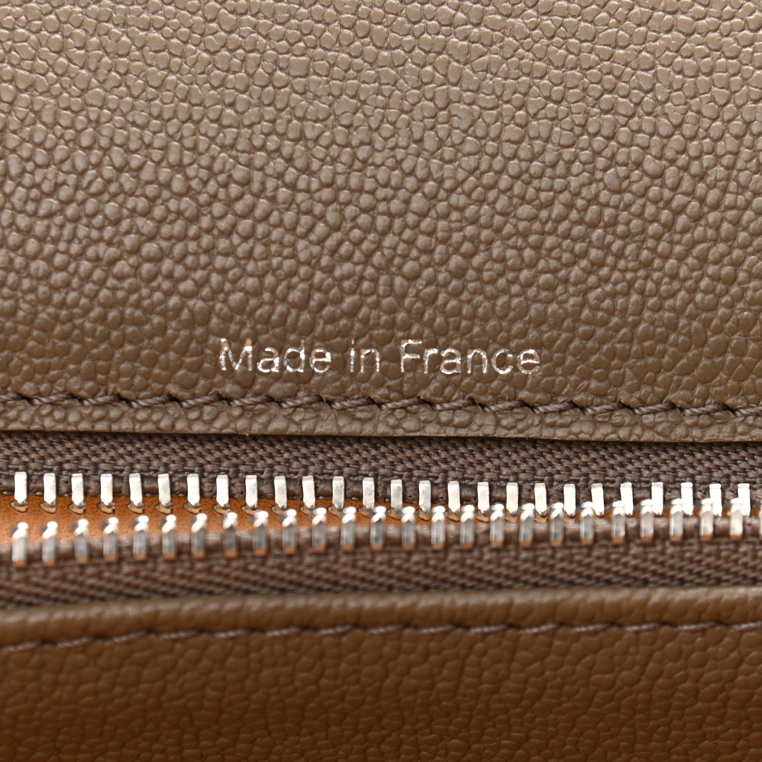 Delvaux Rodeo Calfskin PM Brillant Satchel Taupe 7 of 10