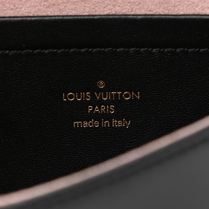 Louis Vuitton Lambskin Embossed Monogram Pochette Coussin Black 6 of 10