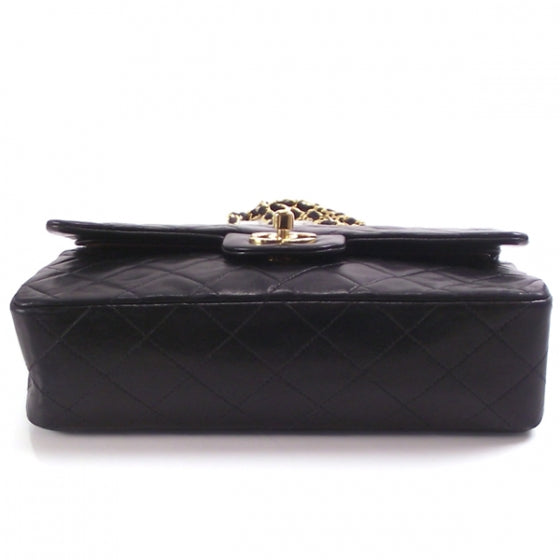 Chanel Vintage Leather Classic Flap Black 4 of 13