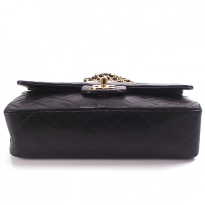 Chanel Vintage Leather Classic Flap Black 4 of 13