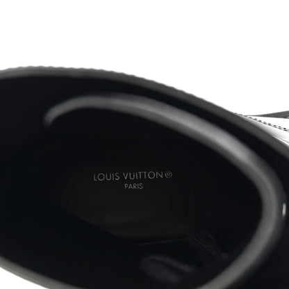Louis Vuitton Patent Territory Ranger Boots 38 Black 8 of 10